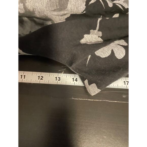 OSKA Womens Pants Size 5 US XXL Floral Pull On Wide Leg Baggy Cropped Lagenlook - Picture 6 of 8